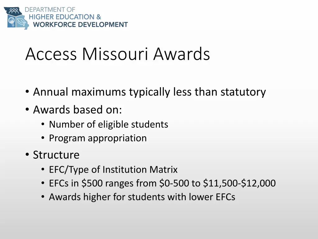 access missouri awards