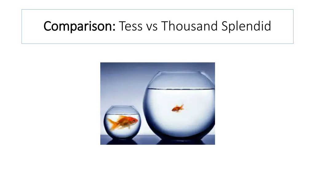 comparison comparison tess vs thousand splendid