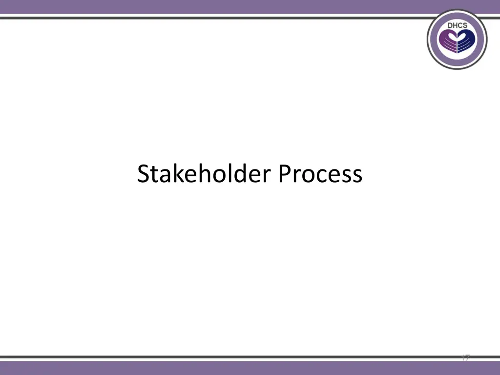 stakeholder process