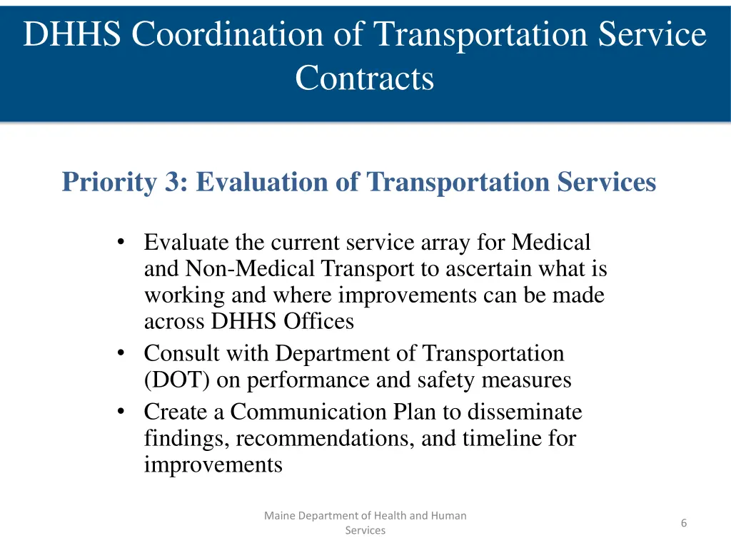 dhhs coordination of transportation service 4