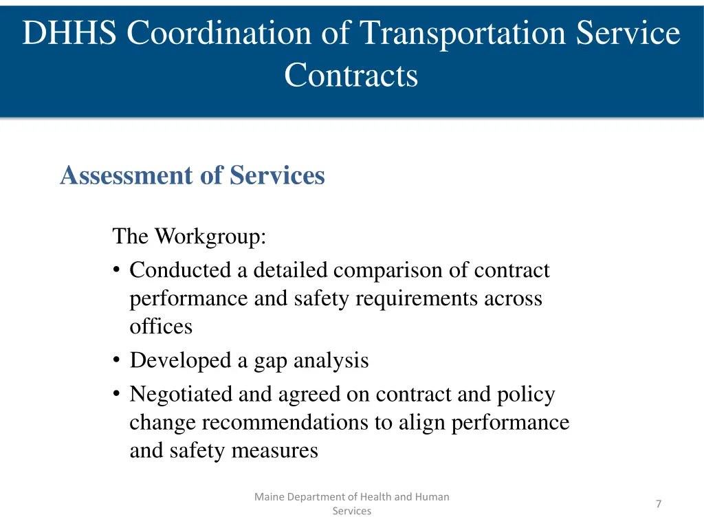 dhhs coordination of transportation service 5