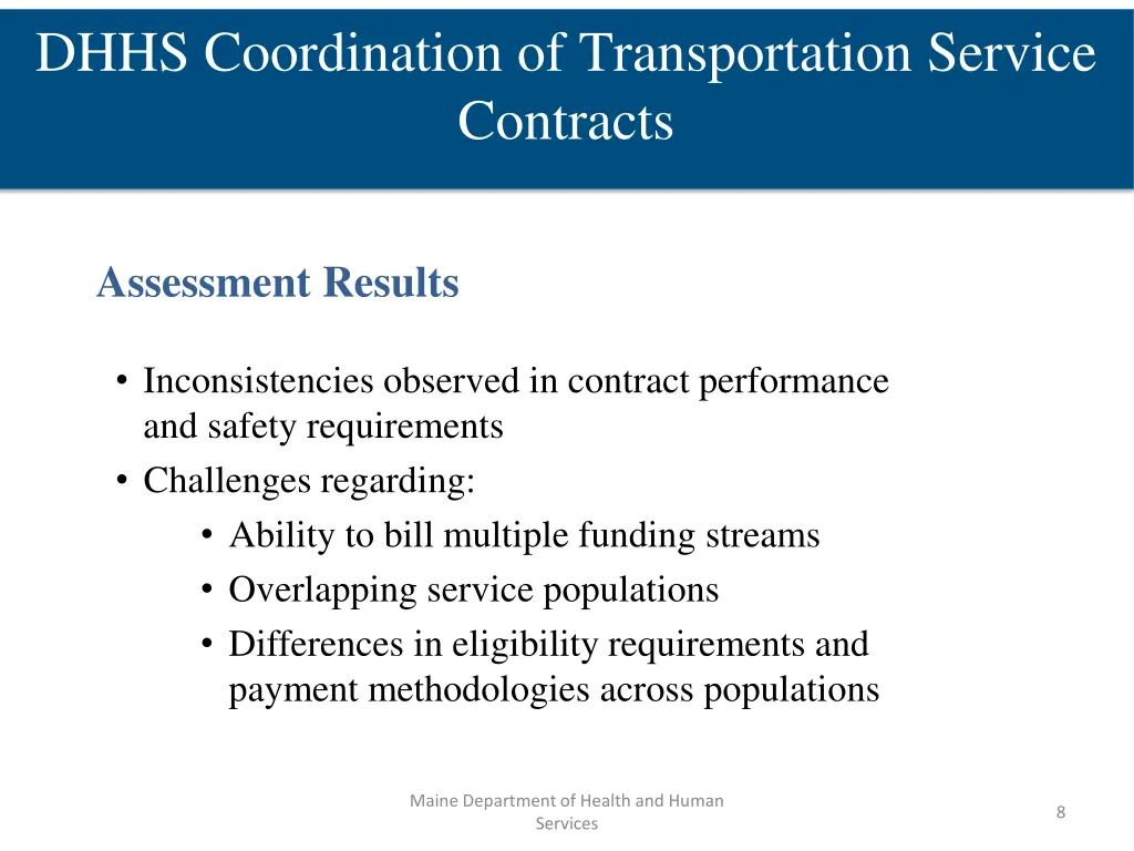 dhhs coordination of transportation service 6