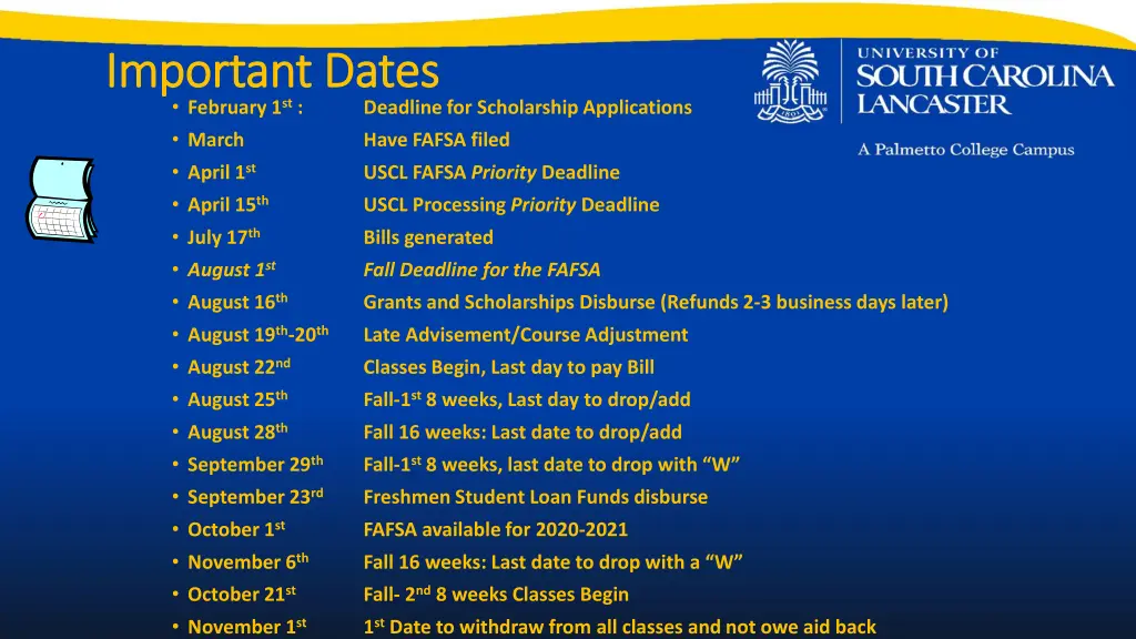 important dates important dates february