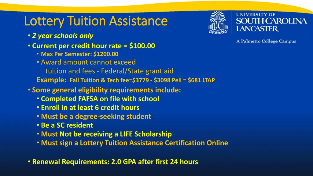 lottery tuition assistance lottery tuition