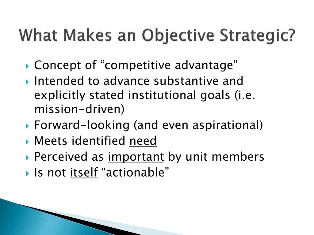 concept of competitive advantage intended