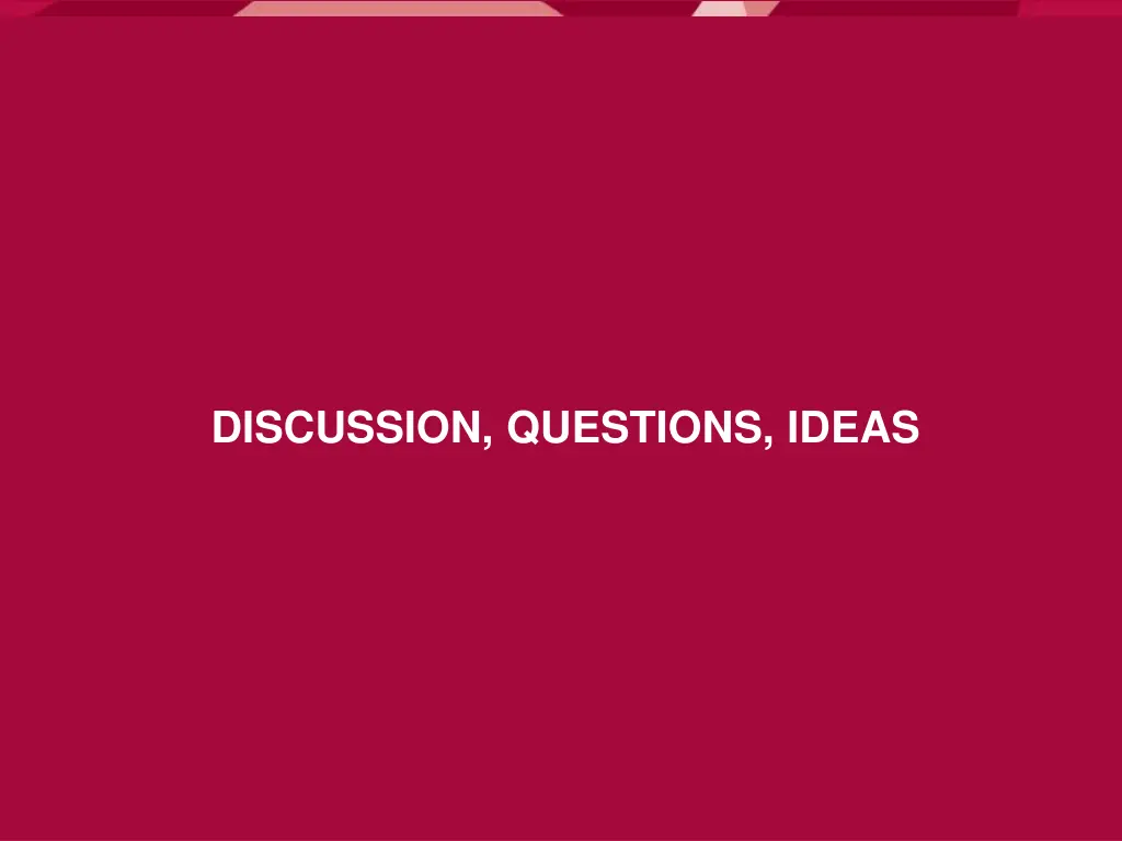 discussion questions ideas