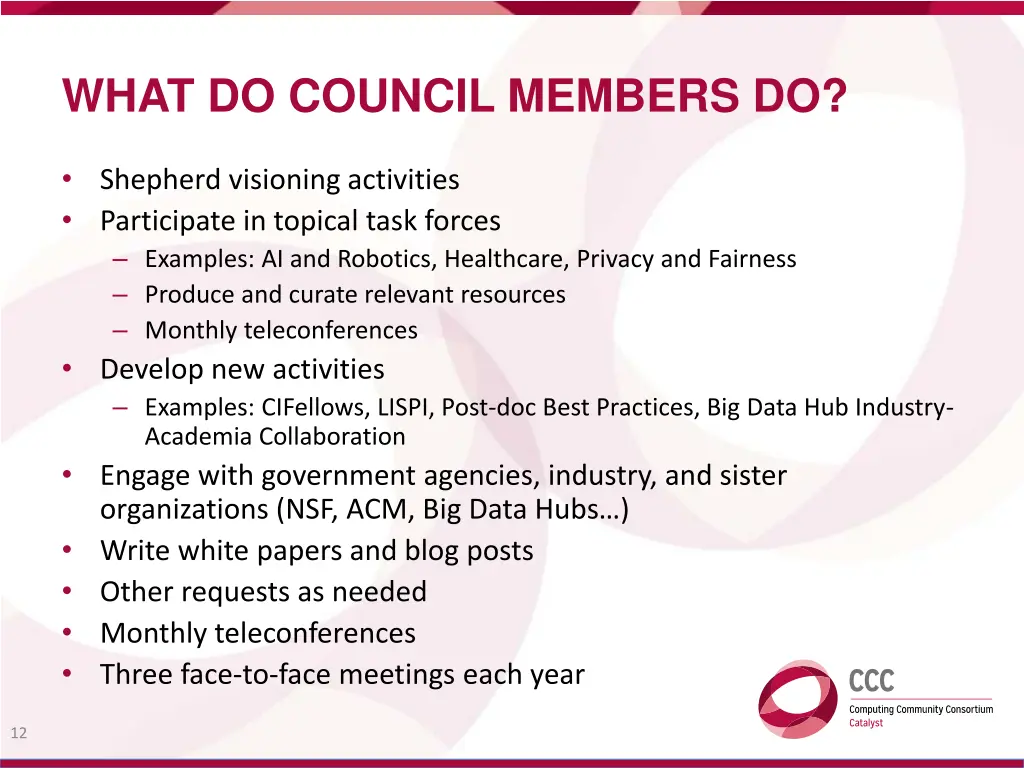 what do council members do