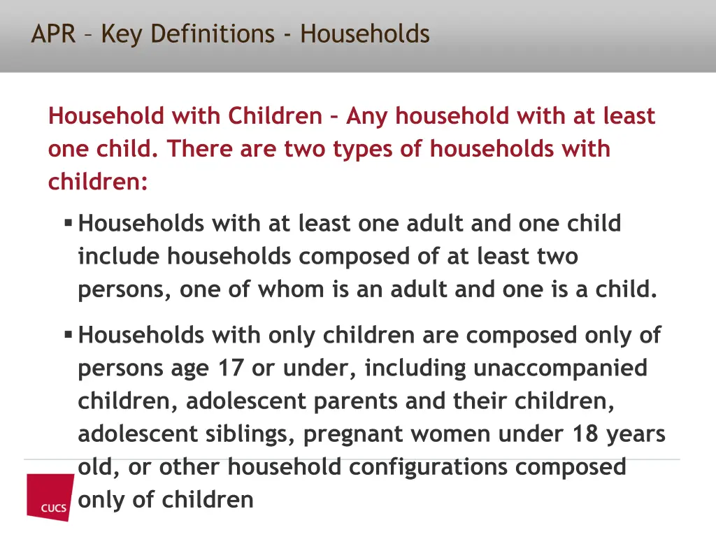 apr key definitions households 1