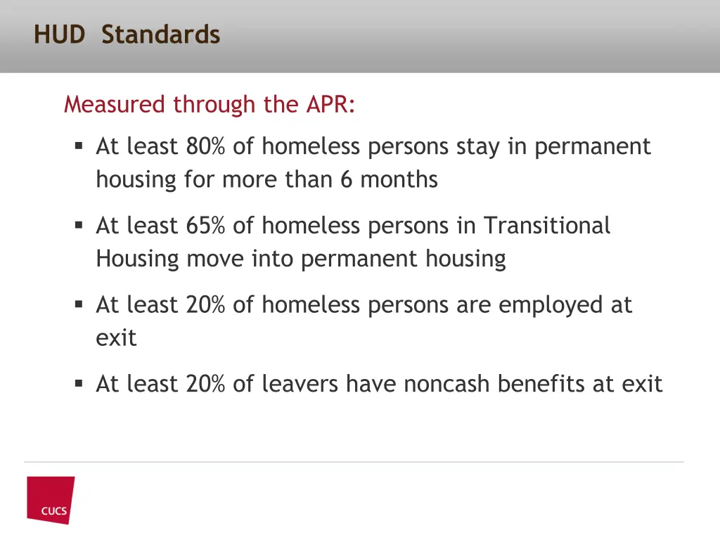 hud standards