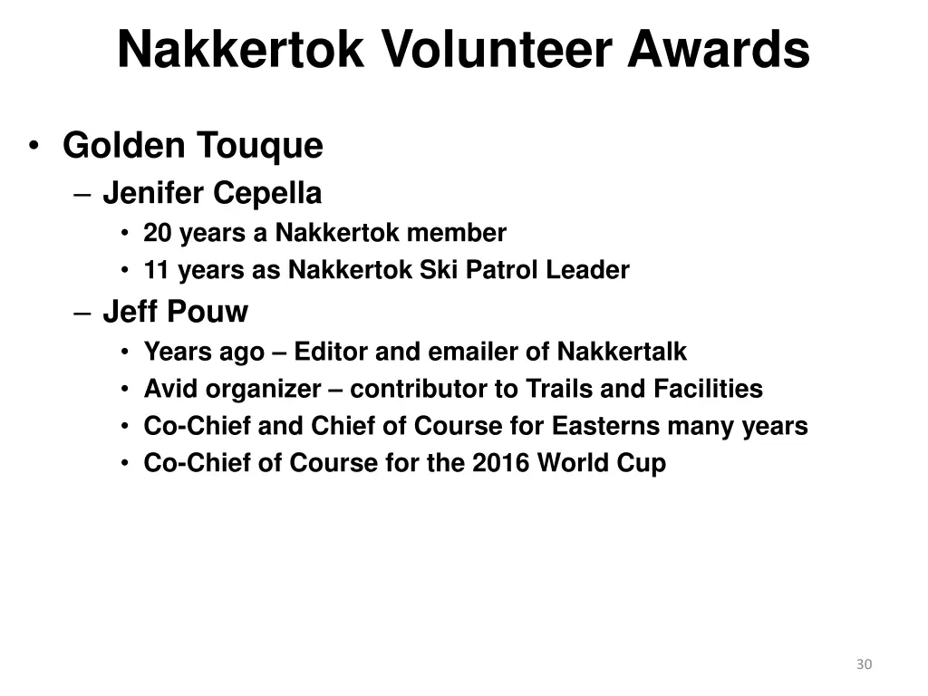 nakkertok volunteer awards 1