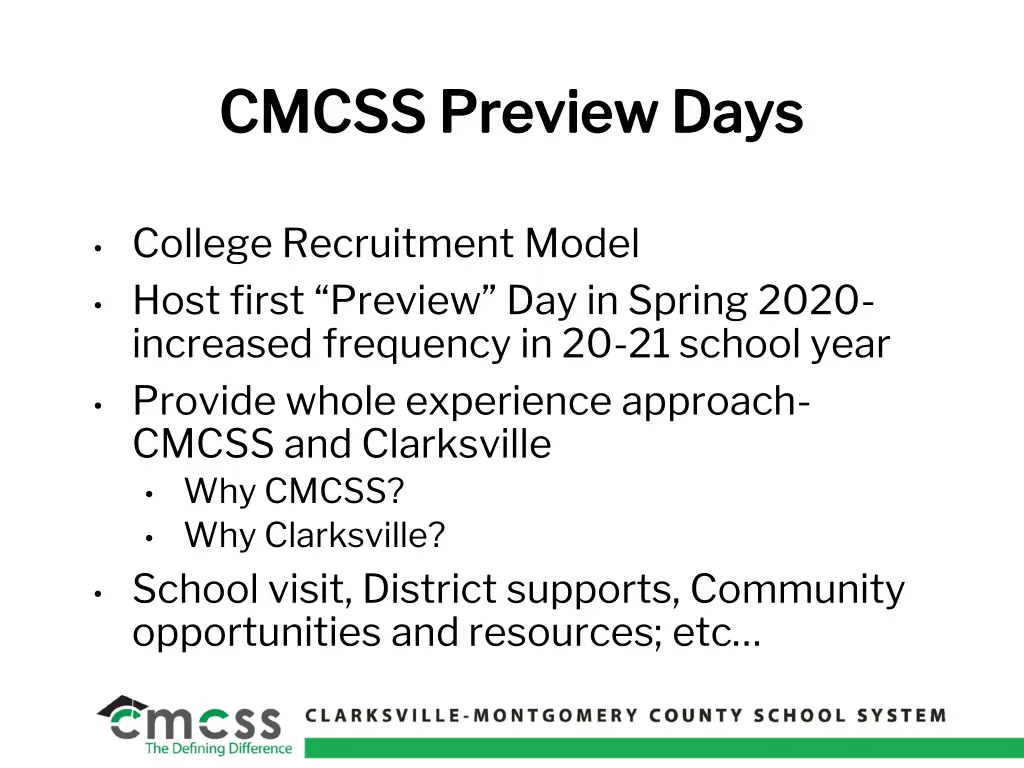 cmcss preview days cmcss preview days