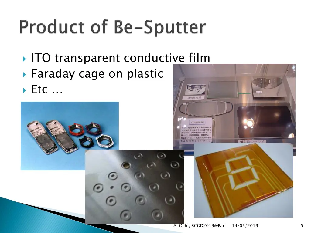 ito transparent conductive film faraday cage