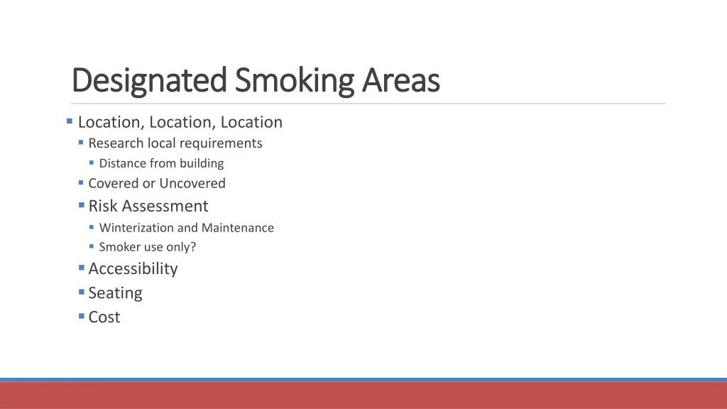 designated smoking areas designated smoking areas