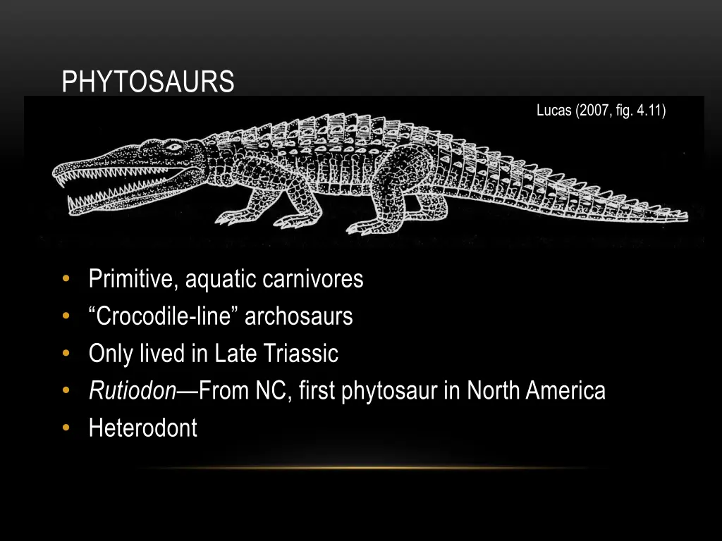 phytosaurs