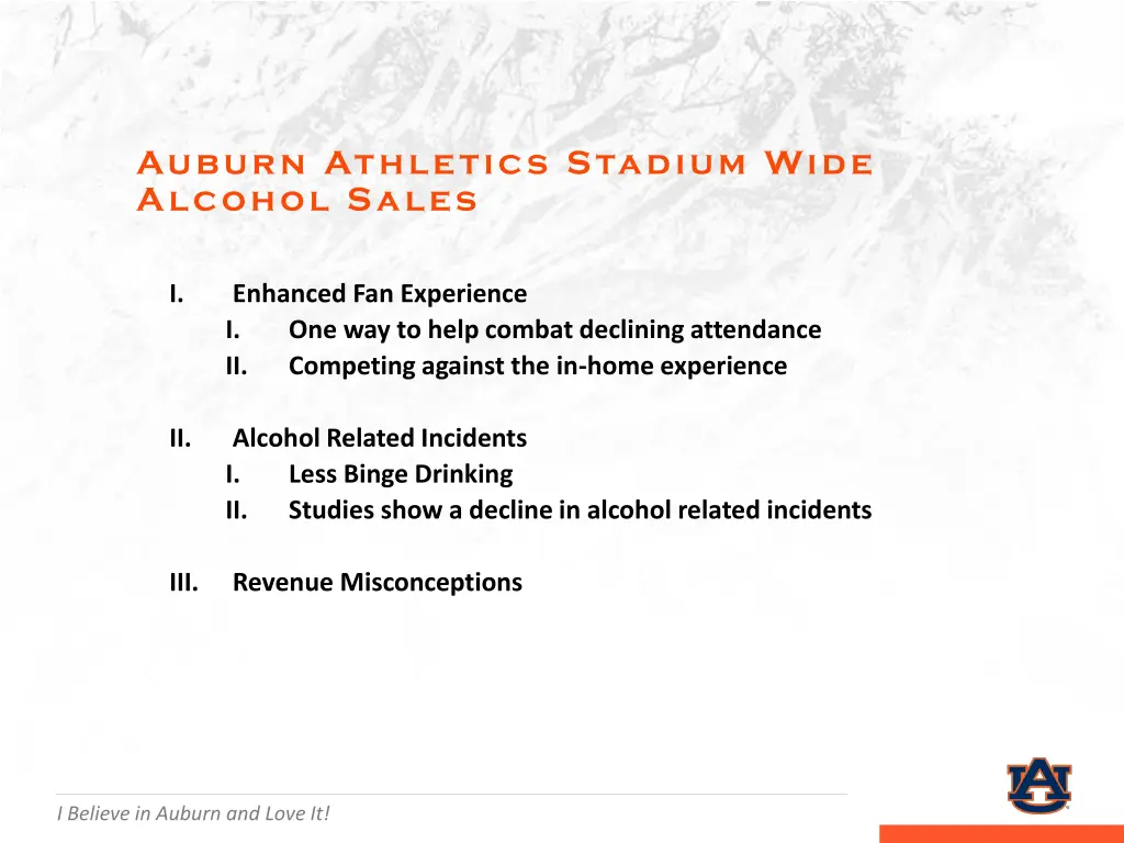 auburn athletics stadium wide alcohol sales 1