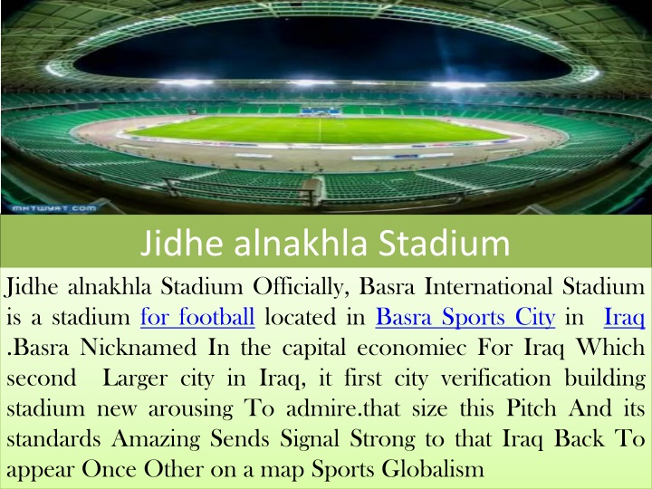 jidhe alnakhla stadium jidhe alnakhla stadium