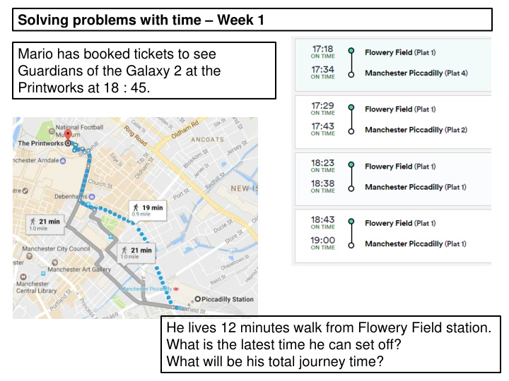 solving problems with time week 1