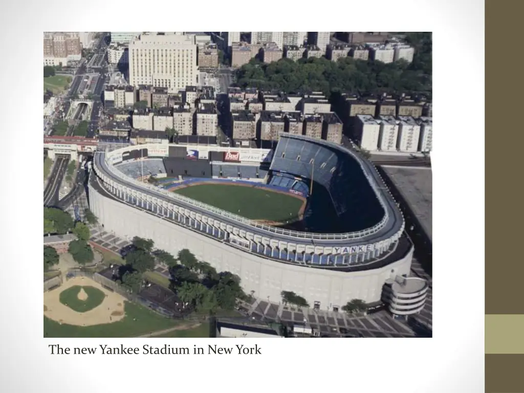 the new yankee stadium in new york