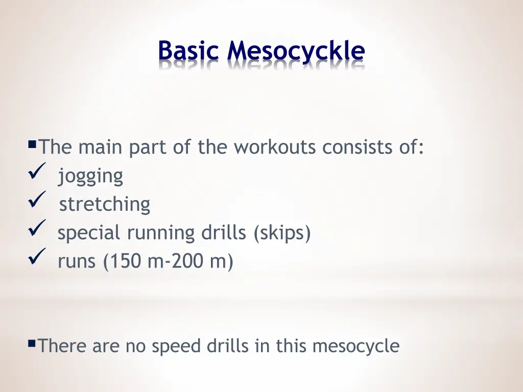 basic mesocyckle 1