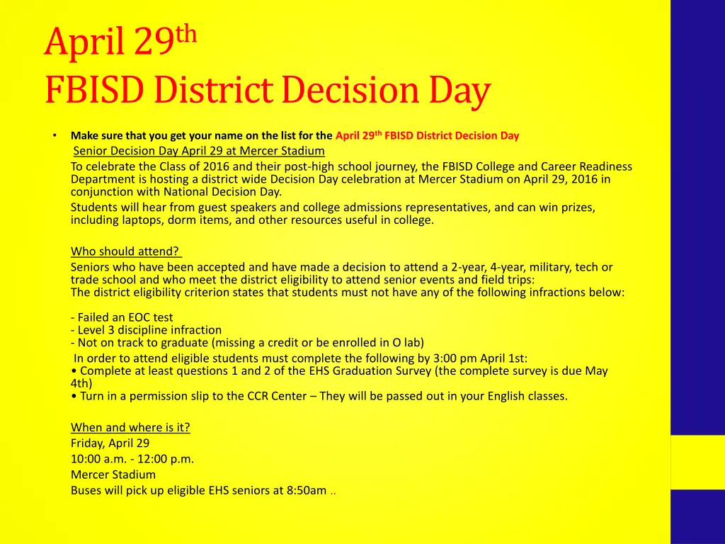 april 29 th fbisd district decision day