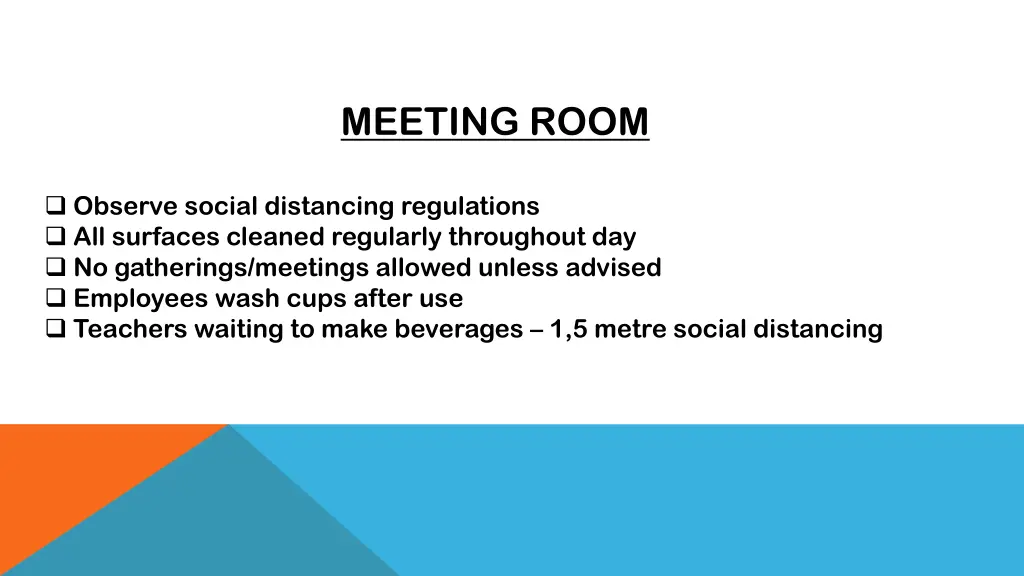 meeting room