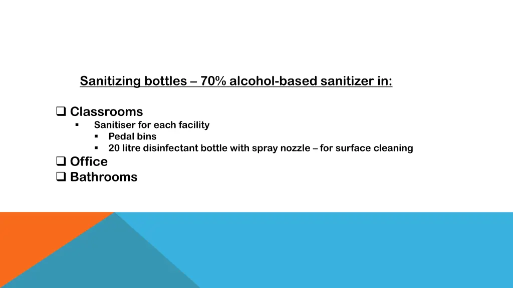 sanitizing bottles 70 alcohol based sanitizer in