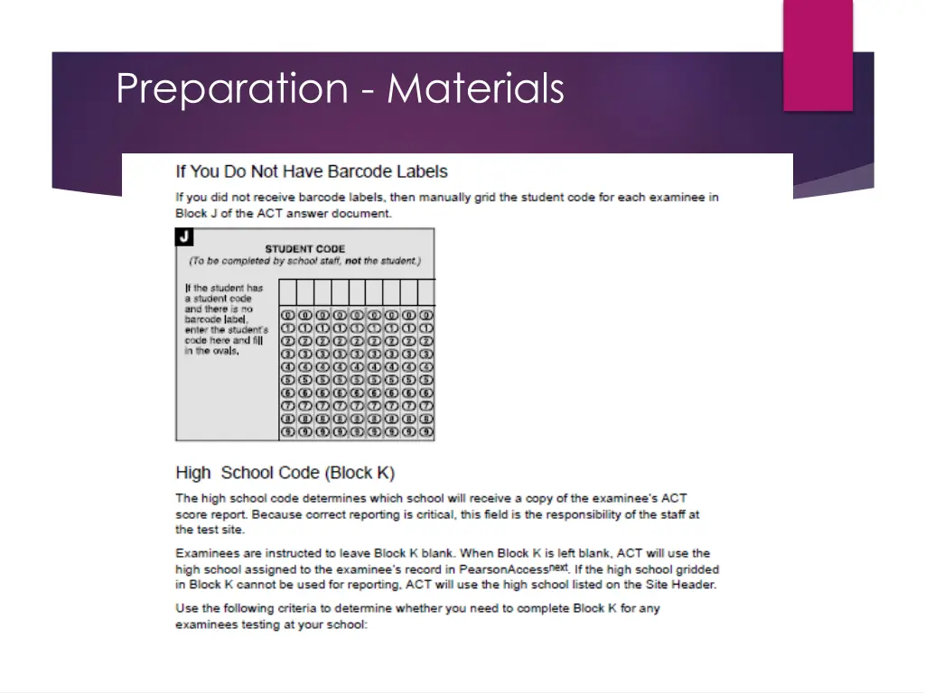 preparation materials 4