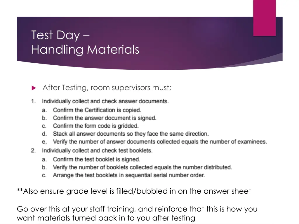 test day handling materials 1