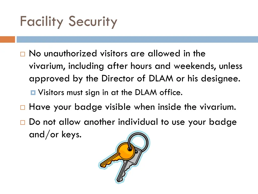 facility security