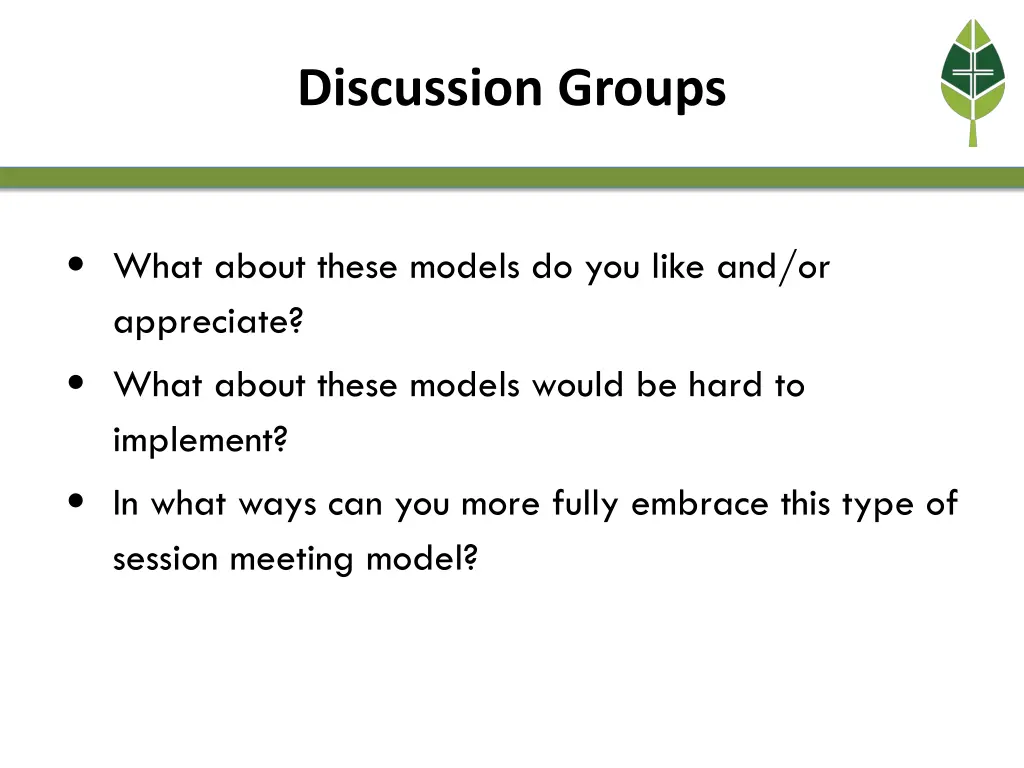 discussion groups