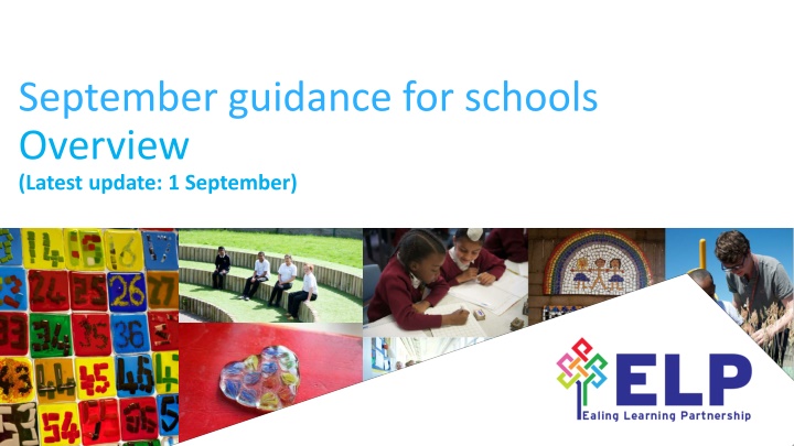 september guidance for schools overview latest