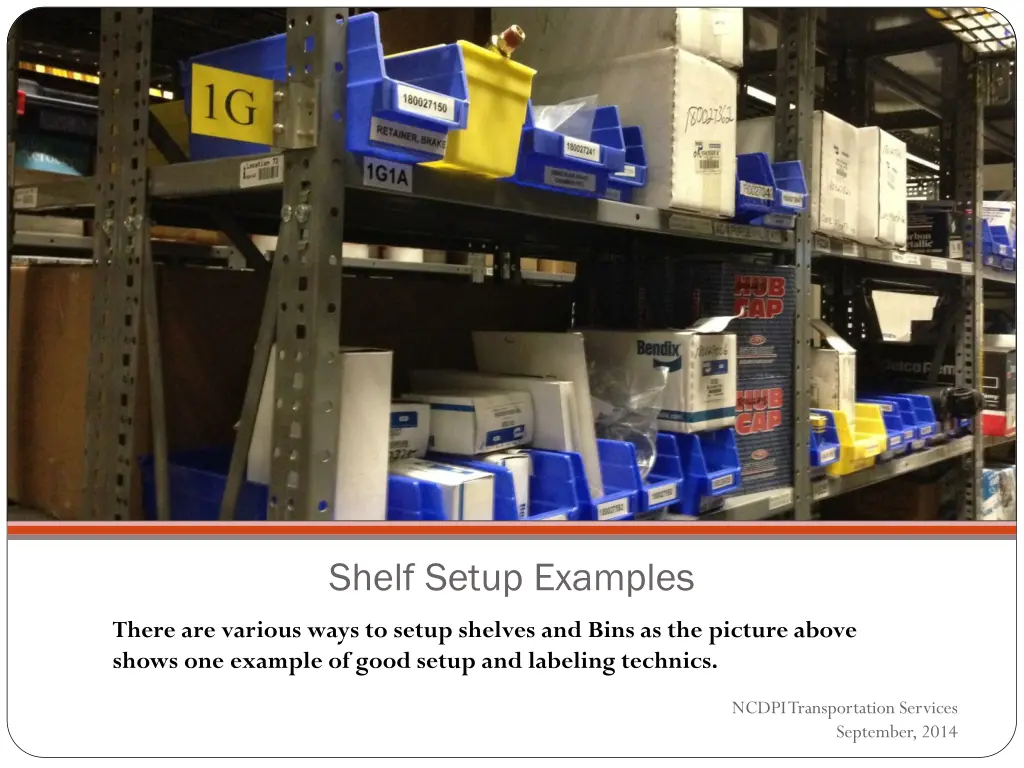 shelf setup examples