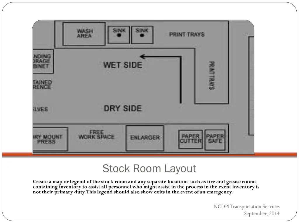 stock room layout