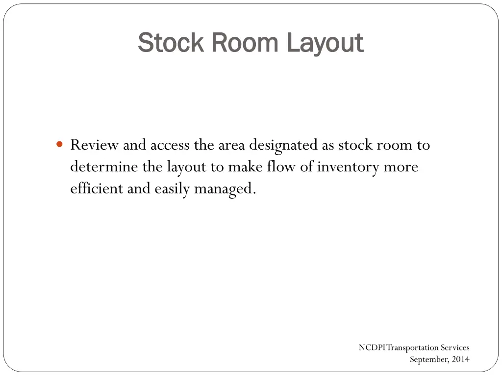 stock room layout stock room layout