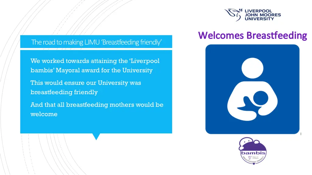 the road to making l jmu breastfeeding friendly