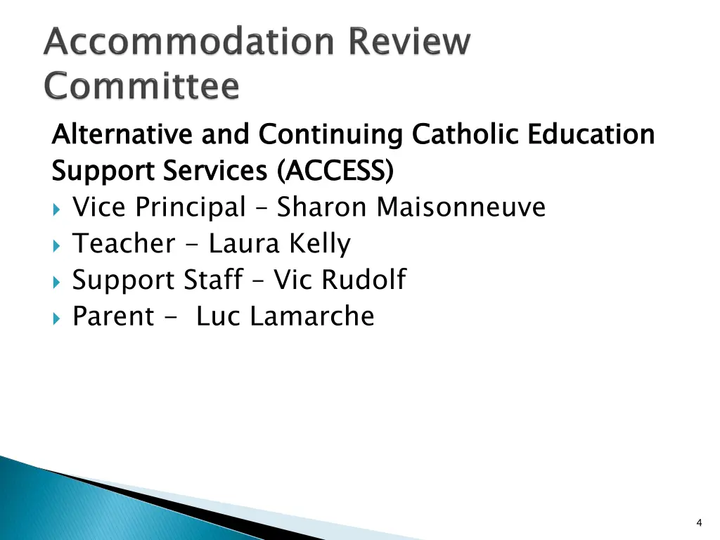 alternative and continuing catholic education