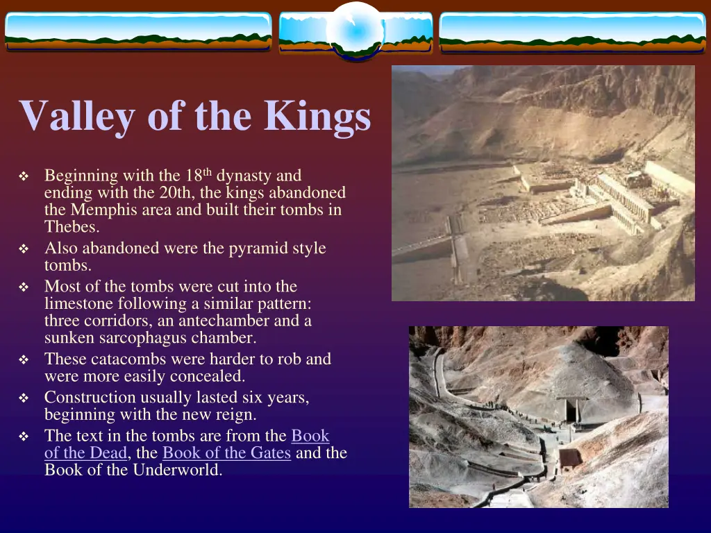 valley of the kings