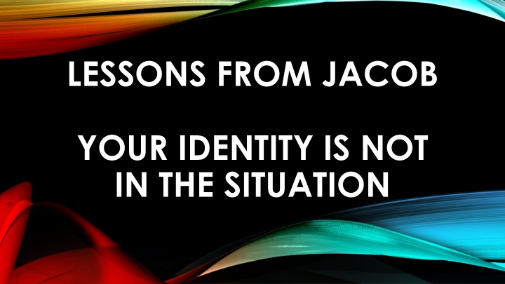 lessons from jacob