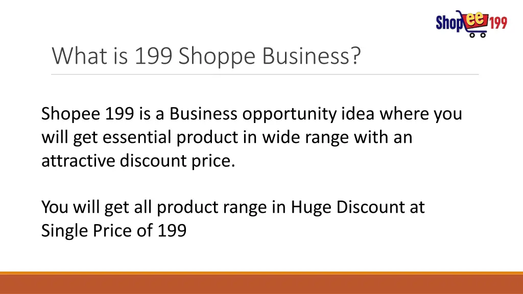 whatis 199shoppebusiness