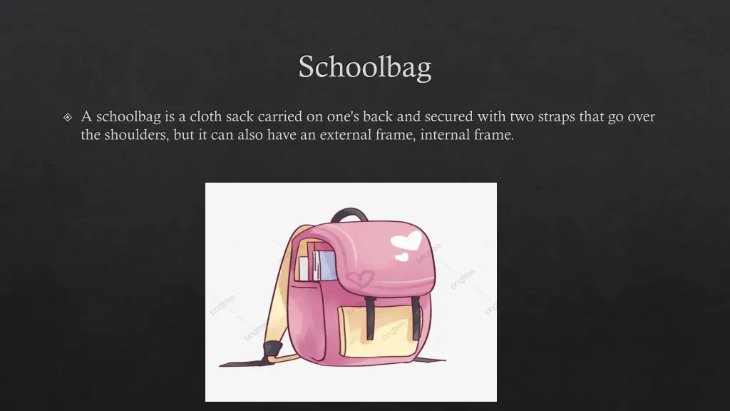 schoolbag