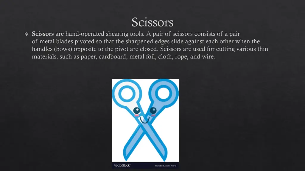 scissors