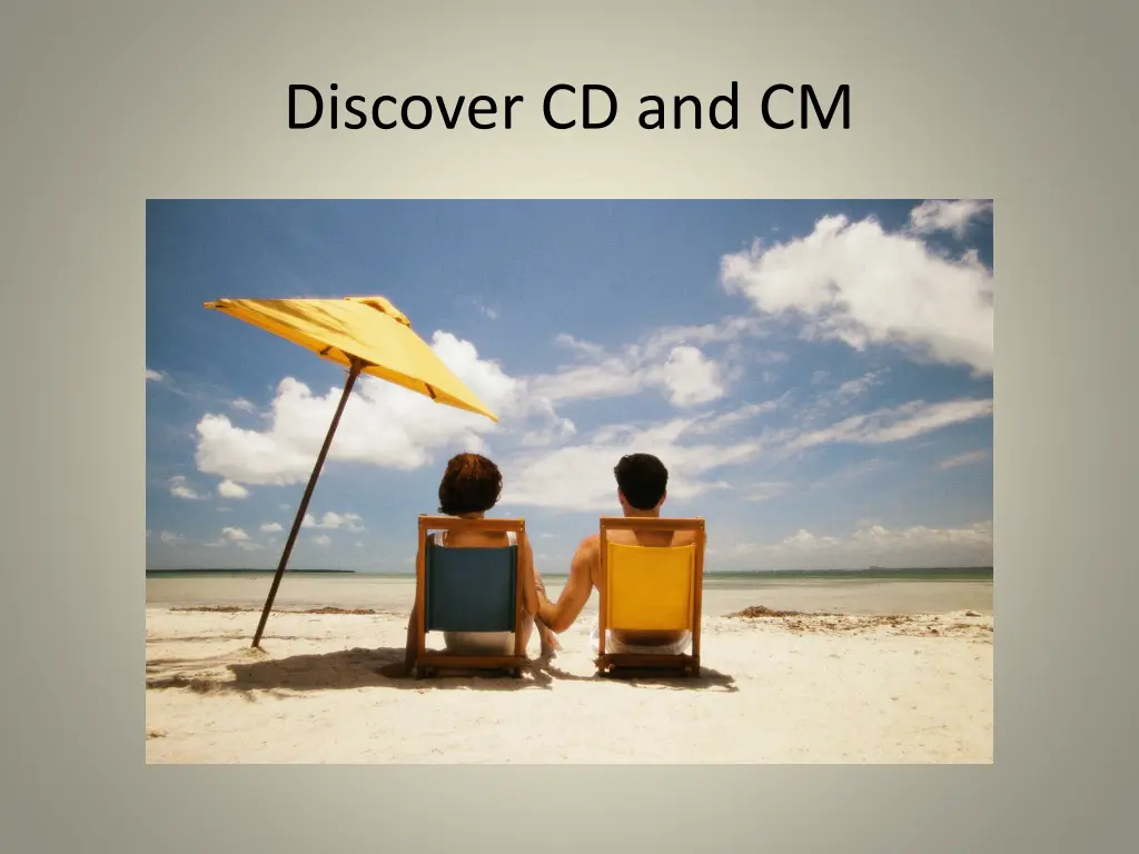 discover cd and cm