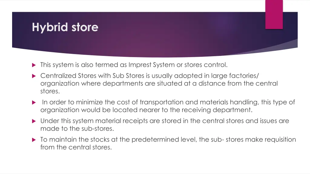 hybrid store