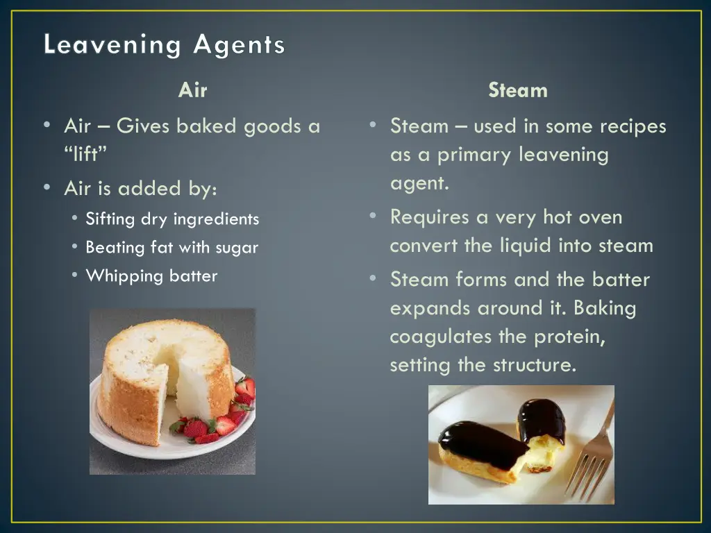 leavening agents