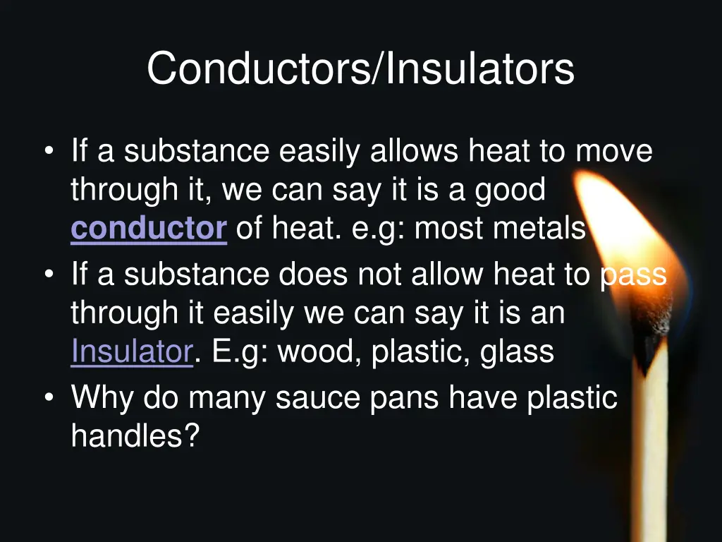 conductors insulators