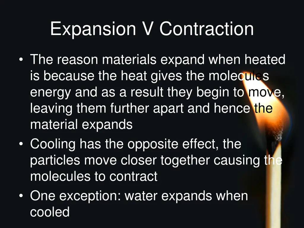 expansion v contraction