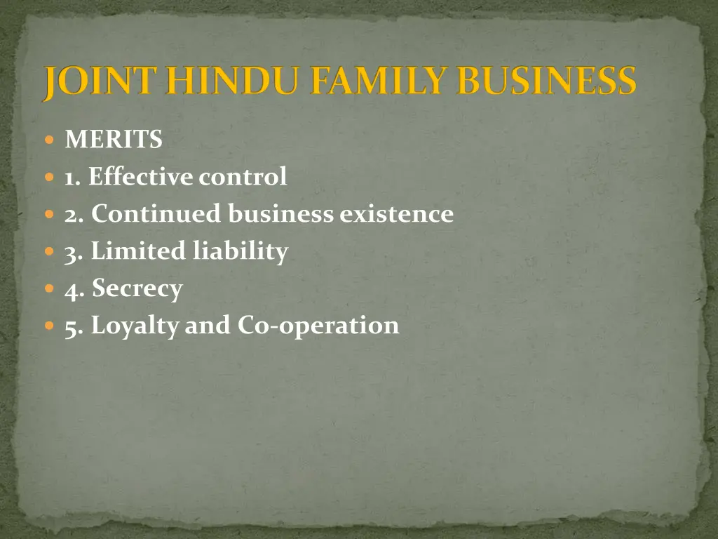 joint hindu family business 2