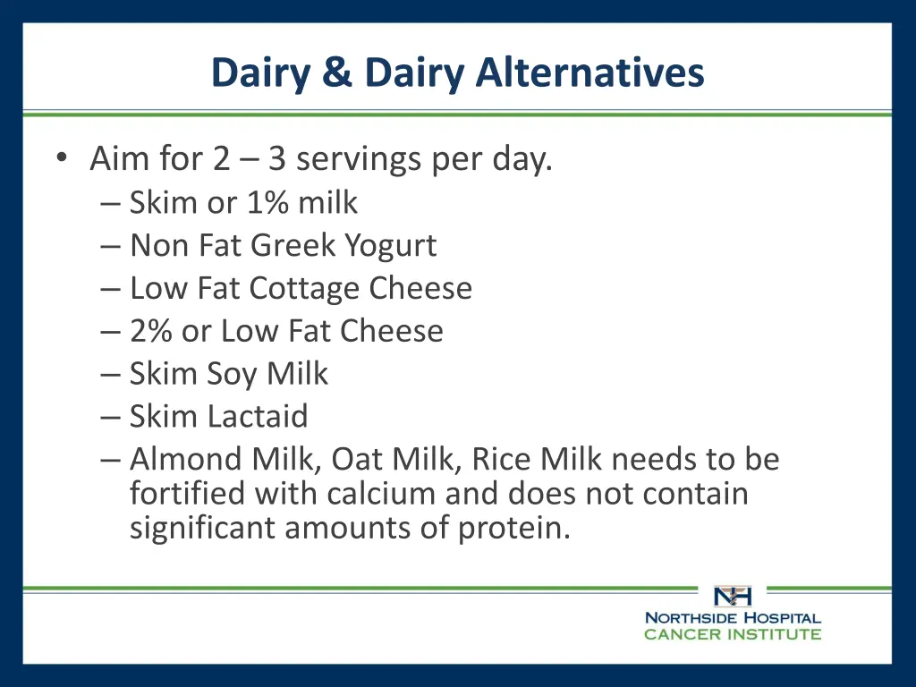 dairy dairy alternatives