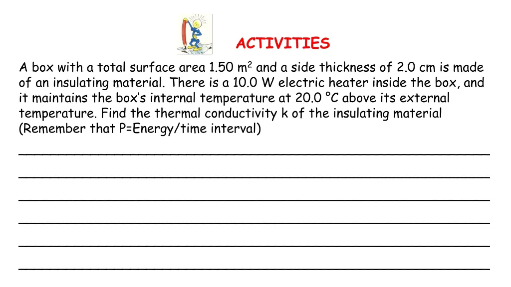 a box with a total surface area