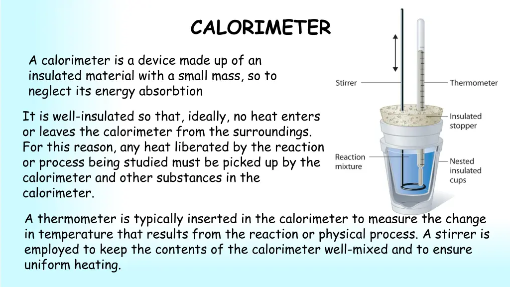 calorimeter